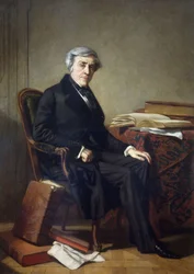 Portrait of Jules Michelet