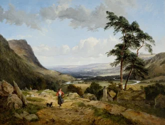 The Valley of Llangollen, North Wales