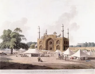 Gate of the Tomb of the Emperor Akbar