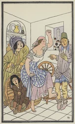 Illustration for The Decameron of Boccaccio