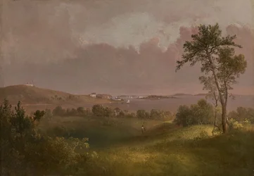 View of Boston Harbor from Dorchester Heights