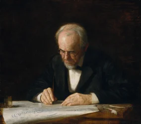 The Writing Master, 1882