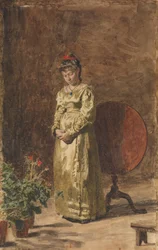 Young Girl Meditating
