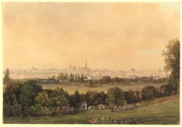 View of Vienna from the Tivoli