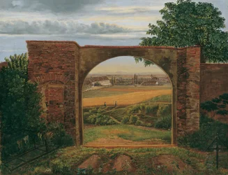 The Cemetery Gate (Cemetery near Vienna)