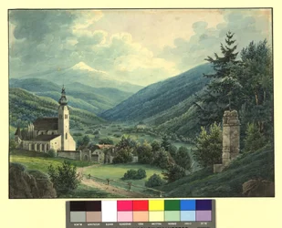 Landscape with Church