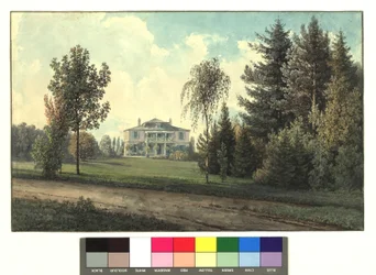 Villa on Grünberg in Obermeidling (12th district, Tivoligasse 75, CN 32)
