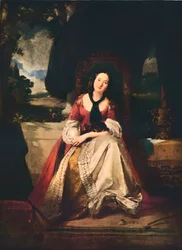 A Lady in Fancy Dress