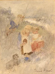 Children Fishing