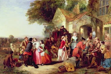 The Arrival of the Coach