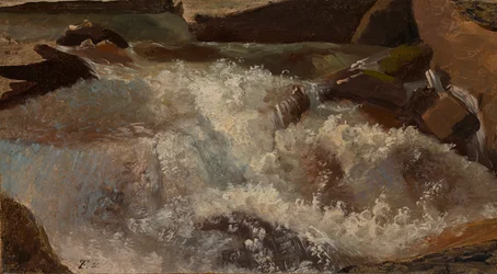 Whitewater. Study from Nature