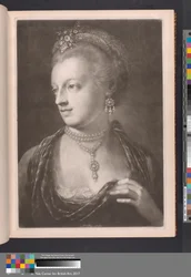 Lady, elegantly attired