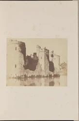 Bodiam Castle, Sussex, from the South East