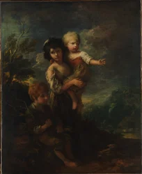 Cottage Children (The Wood Gatherers)