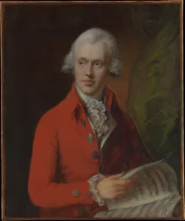 Portrait of Charles Rousseau Burney