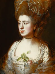 Portrait of Miss Mary Gainsborough, Later Mrs. Fischer, the Artist