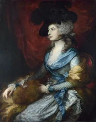 Portrait of Sarah Siddons (1755-1831) (1785)