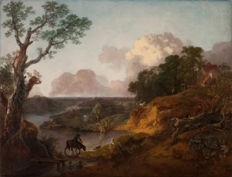 View in Suffolk, c.1755