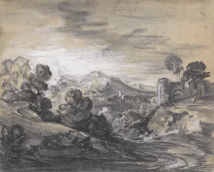 Wooded Landscape with Castle