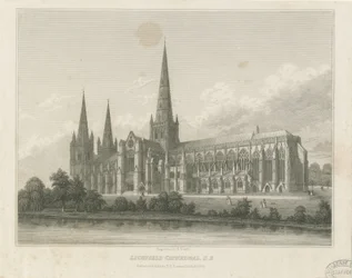 Lichfield Cathedral - South East View