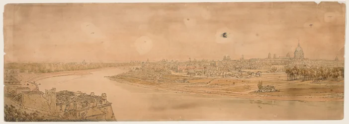 A Selection of Twenty of the Most Picturesque Views in Paris: A General View of Paris, taken from Chaillot