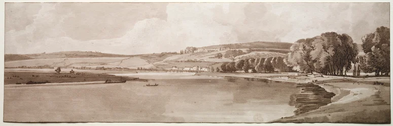 A Selection of Twenty of the Most Picturesque Views in Paris: View of Belle Vue & Pont de Sève