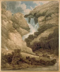 The Gorge of Wathenlath with the Falls of Lodore, Derwentwater