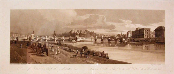 View of the Pont Neuf, the Mint, etc.