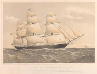 The clipper ship 