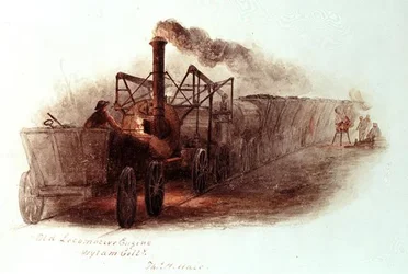 Old Locomotive Engine, Wylam Colliery