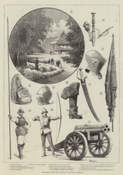 Sketches at the Royal Military Exhibition, Chelsea