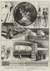 Sketches at the Royal Naval Exhibition, Chelsea