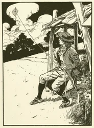 Franklin and His Kite