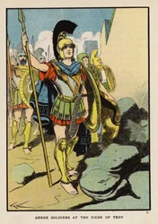 Greek Soldiers at the Siege of Troy