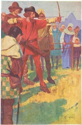 He Poised His Bow for a Brief Instant, and Then Loosed the String