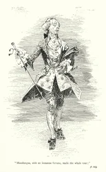 Illustration for A Sentimental Journey by Laurence Sterne