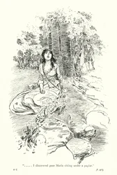 Illustration for A Sentimental Journey by Laurence Sterne