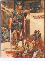 They Stare at the Son of Thorsten