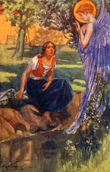 When she had heard it three times, she knew it was the voice of an angel