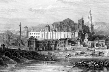 Great mosque and the dungeon of the Inquisition, Cordoba, Spain
