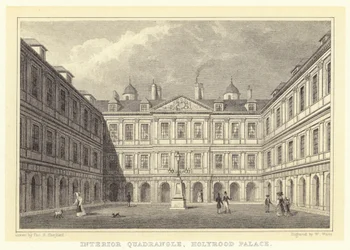 Interior Quadrangle, Holyrood Palace