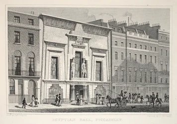 Egyptian Hall, Piccadilly, from 