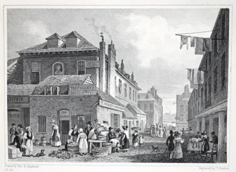 Hungerford Market, Strand, from 