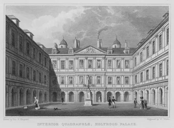 Interior Quadrangle, Holyrood Palace