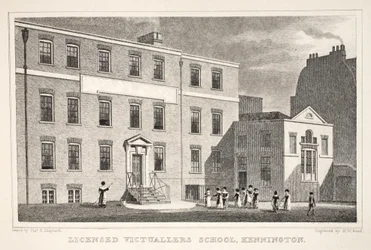 Licensed Victuallers School, Kennington, from 