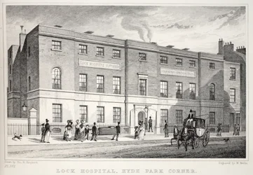 Lock Hospital, Hyde Park Corner, from 