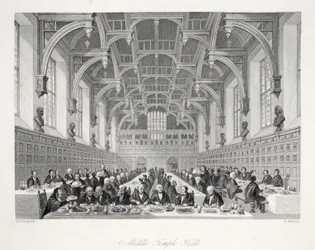 Middle Temple Hall, from 