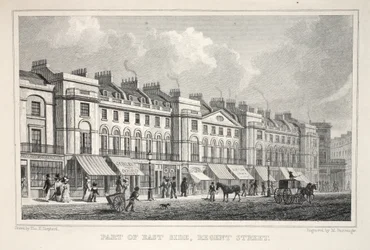 Part of the East Side, Regent Street, from 