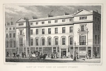 Part of the West Side of Regent Street, from 