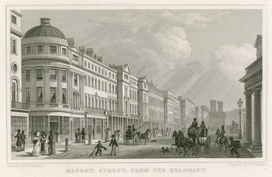 Regent Street, London, from the Quadrant